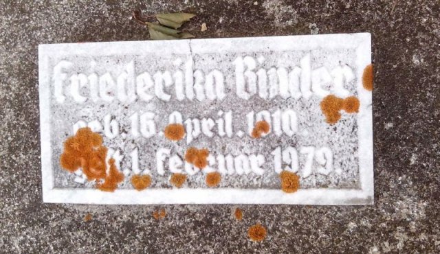 Koenig Friederike Paula 1910-1979 Grabstein